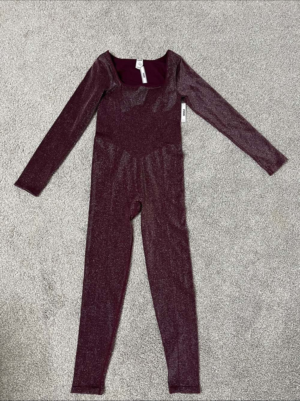 Victoria's Secret PINK Deep Plum jumpsuit